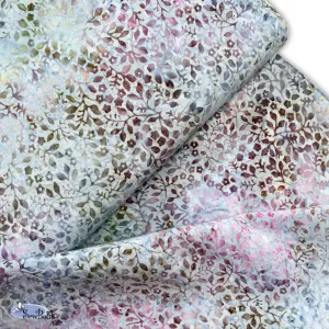 45" Batik Rayon - Valhalla - Nutmeg Rose [ 30" CUT ONLY ]