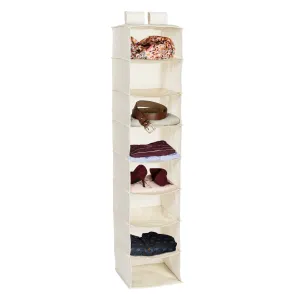 8 shelf hang organizer- canvas