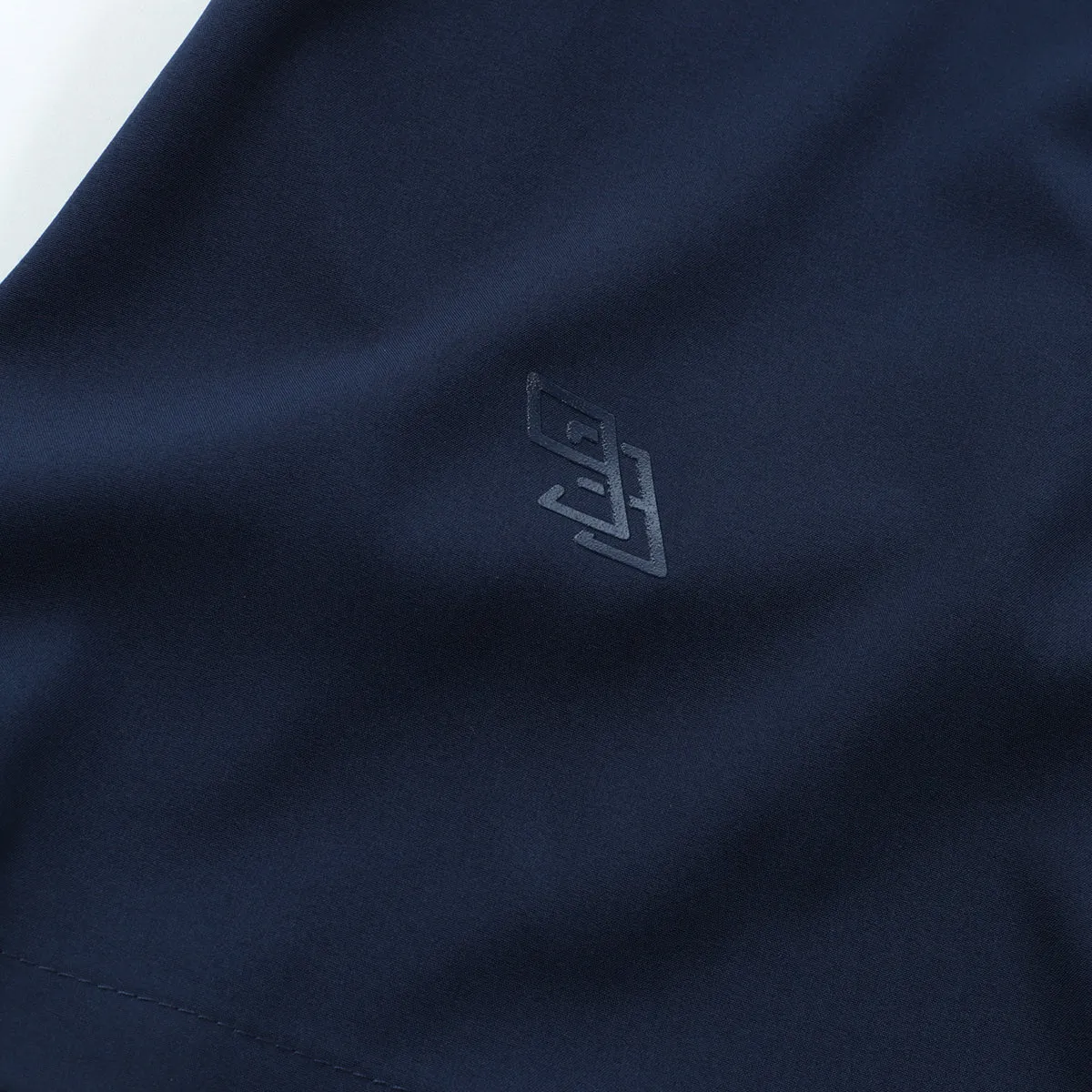 93brand Two-Layer GOD Shorts V5 - Ink Blue "Halftone Topo" Edition