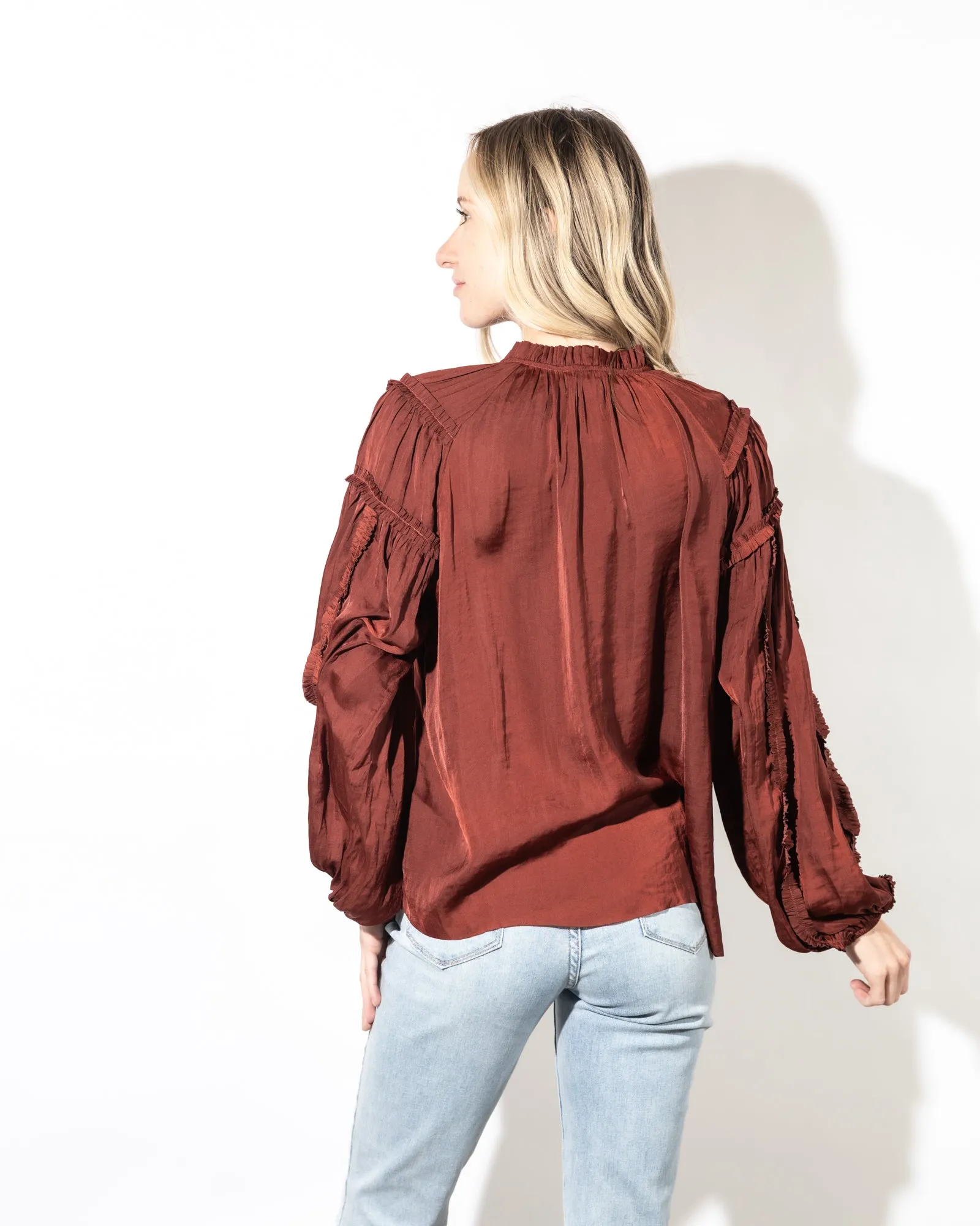 Adira Ruffle Blouse
