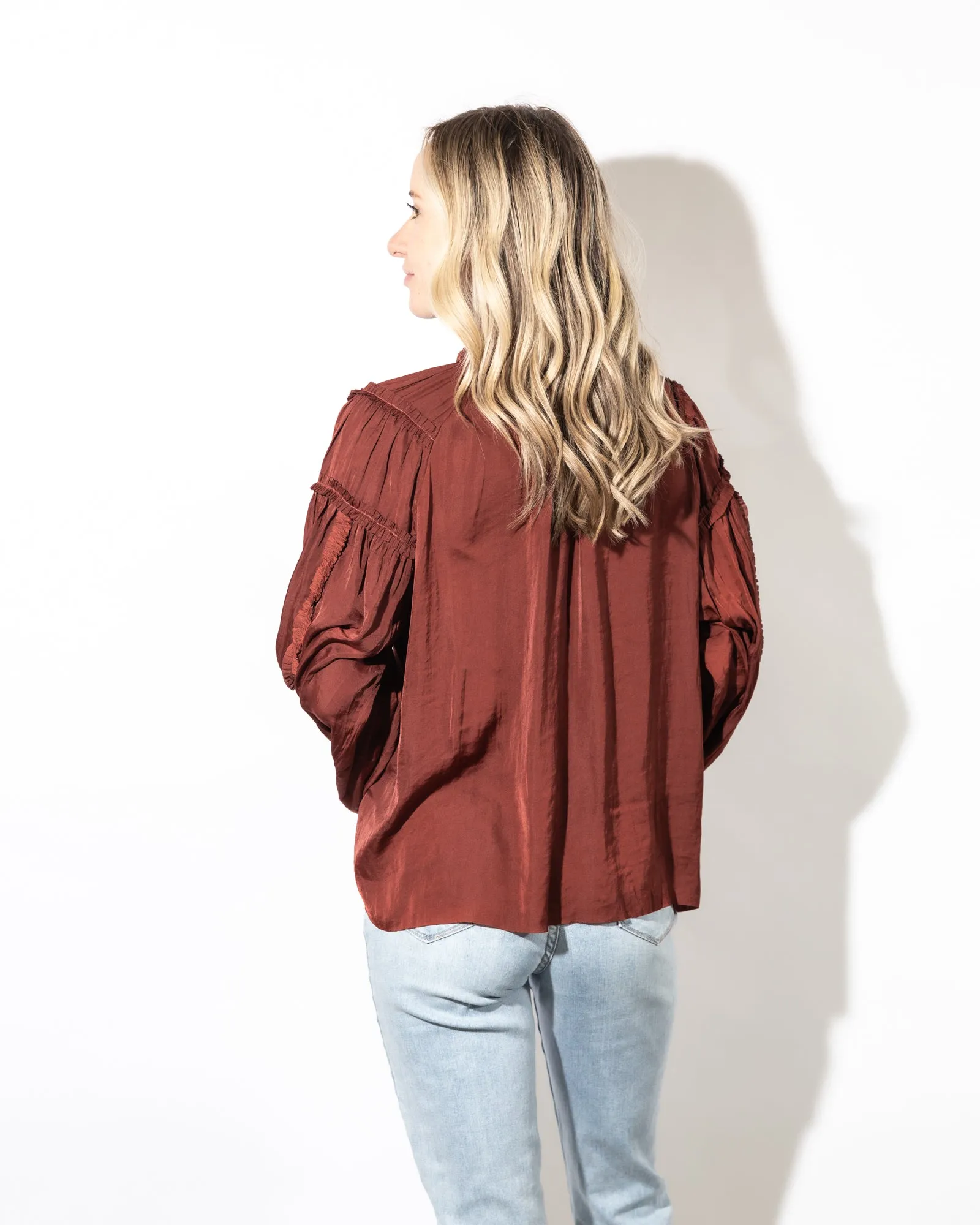 Adira Ruffle Blouse