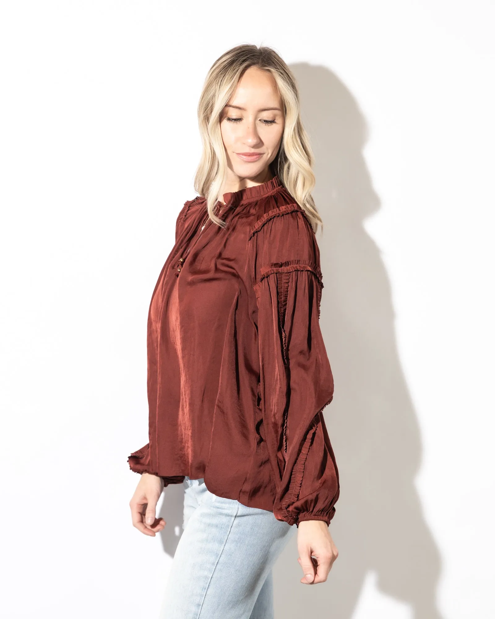 Adira Ruffle Blouse