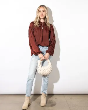 Adira Ruffle Blouse
