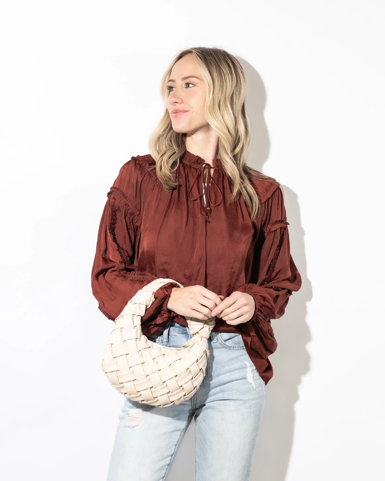 Adira Ruffle Blouse