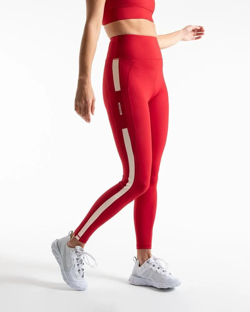 ALICIA LEGGINGS - RED