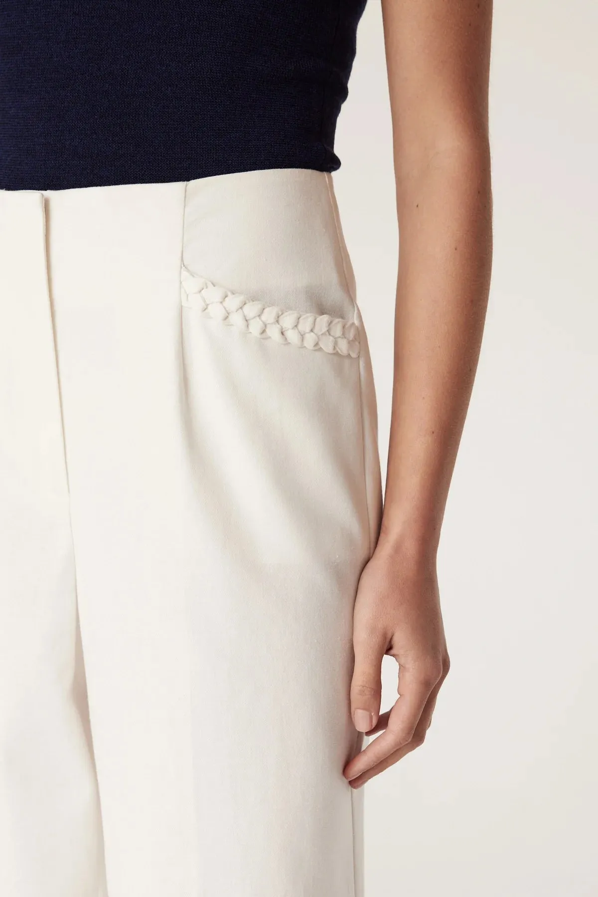 Alison High Waist Suit Pant