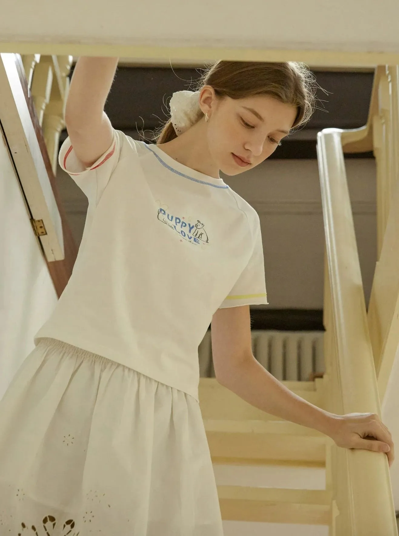 American Sporty Versatile Short Sleeve Top