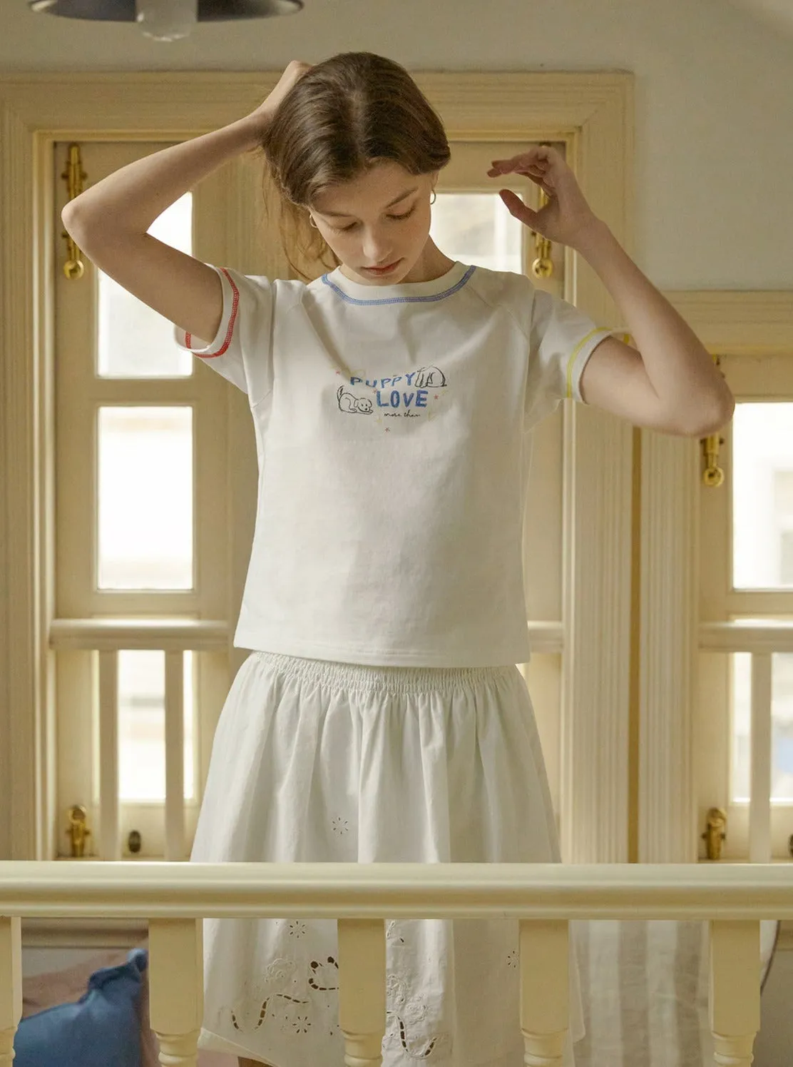 American Sporty Versatile Short Sleeve Top