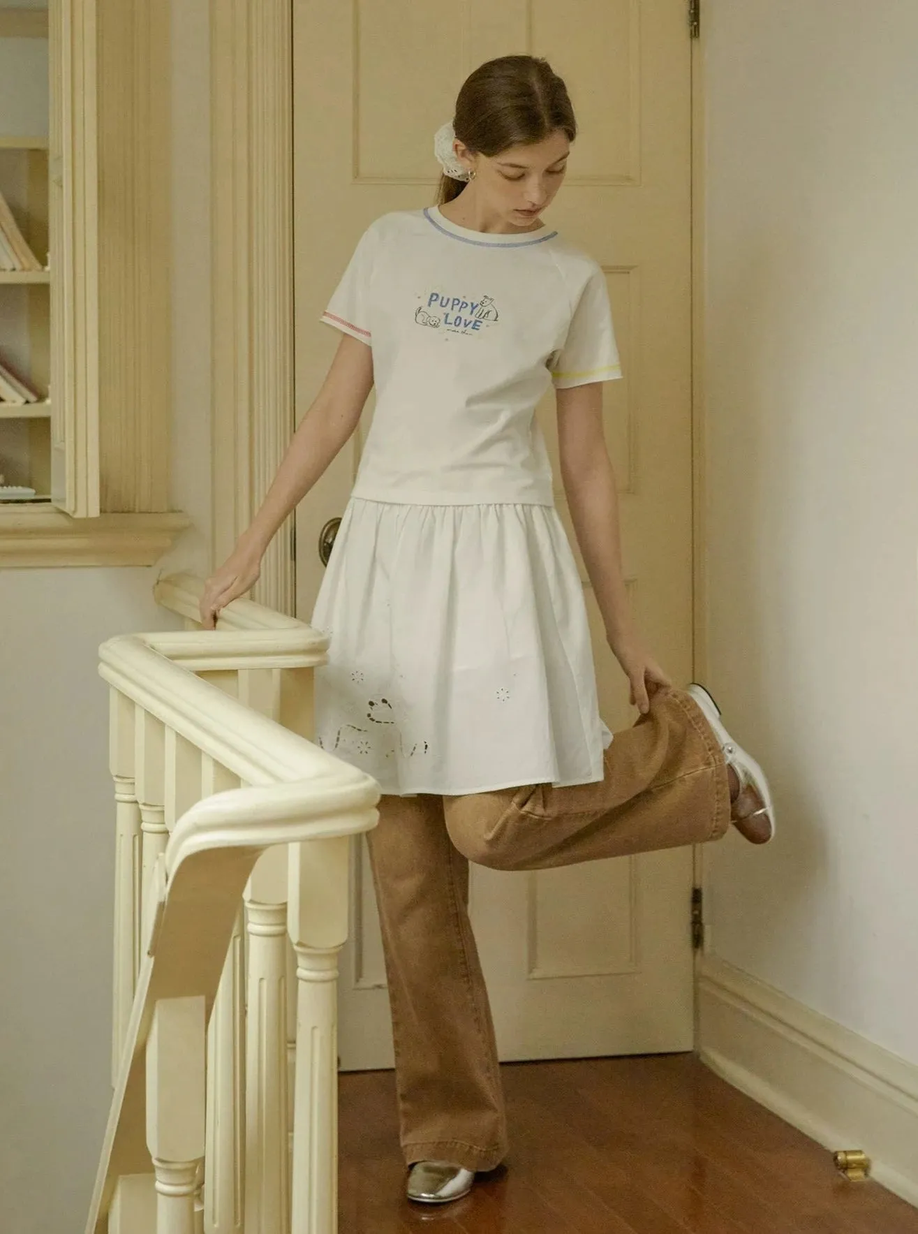 American Sporty Versatile Short Sleeve Top