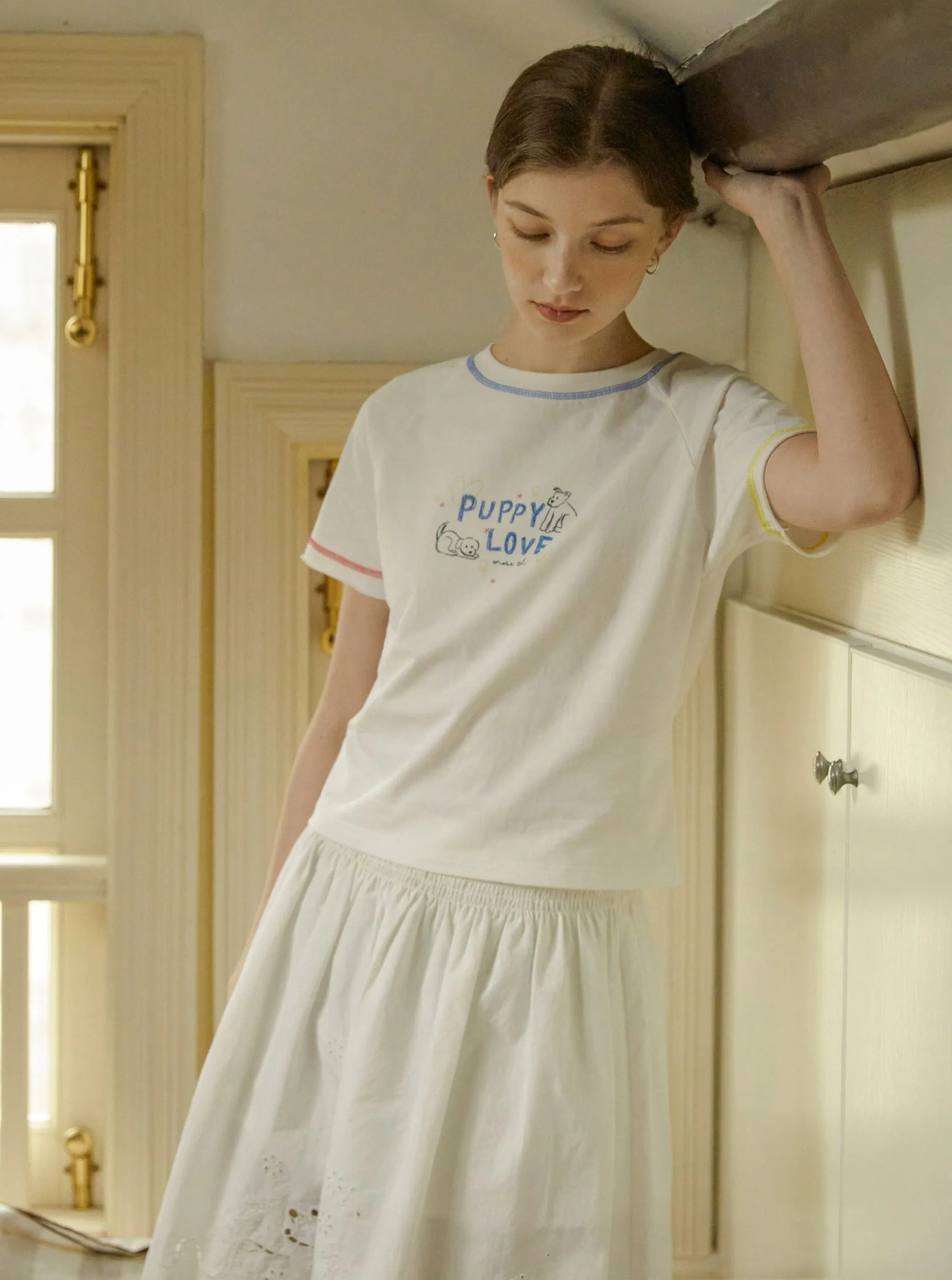 American Sporty Versatile Short Sleeve Top