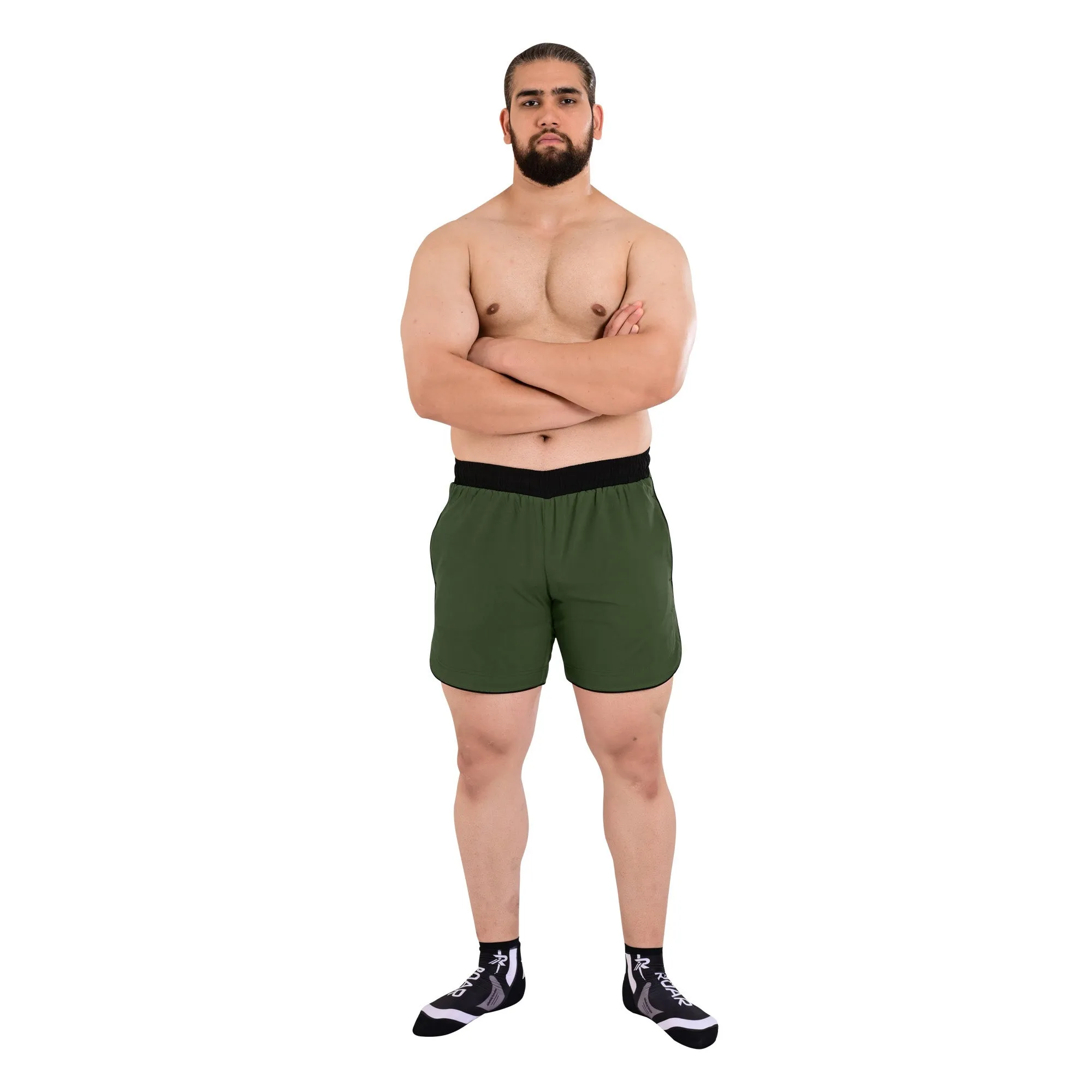 Athletic Workout Running Shorts with Pockets for Men - Ideal for Yoga & Layering Over Thick Leggings