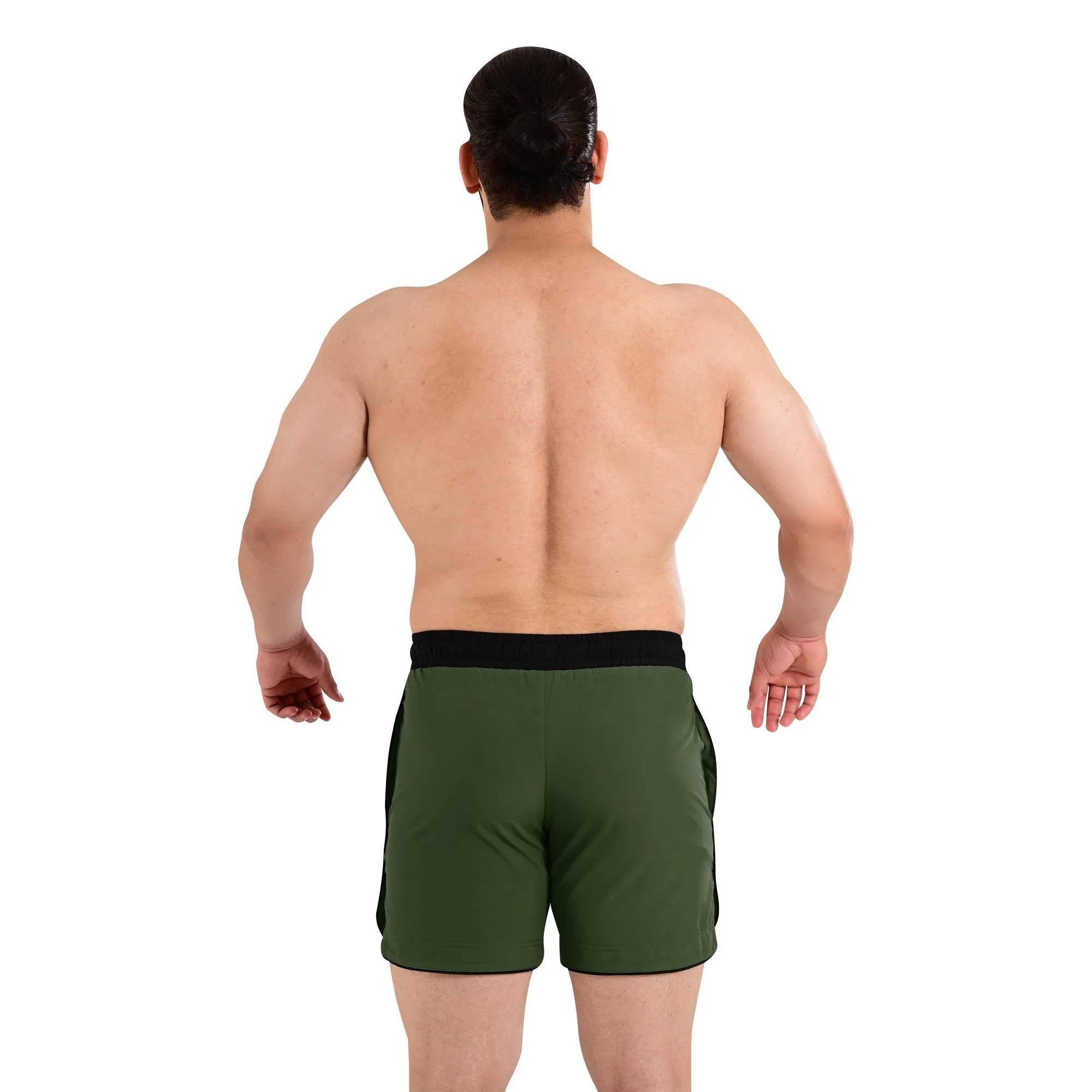 Athletic Workout Running Shorts with Pockets for Men - Ideal for Yoga & Layering Over Thick Leggings