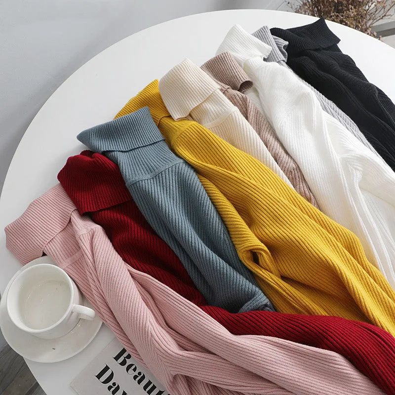 Basic Women's Turtleneck Sweaters