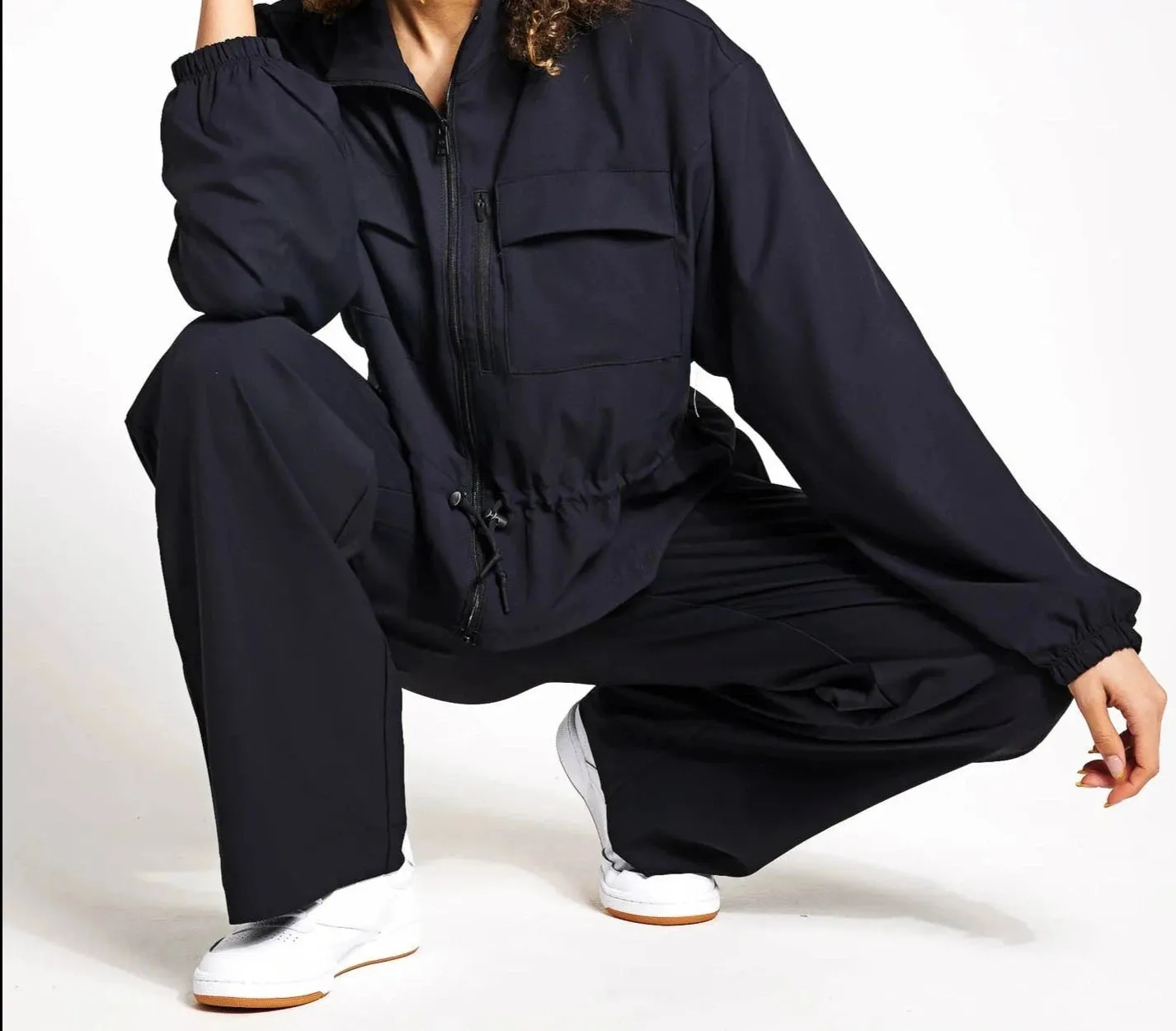 Beyond Yoga City Chic Trousers Pants in Black