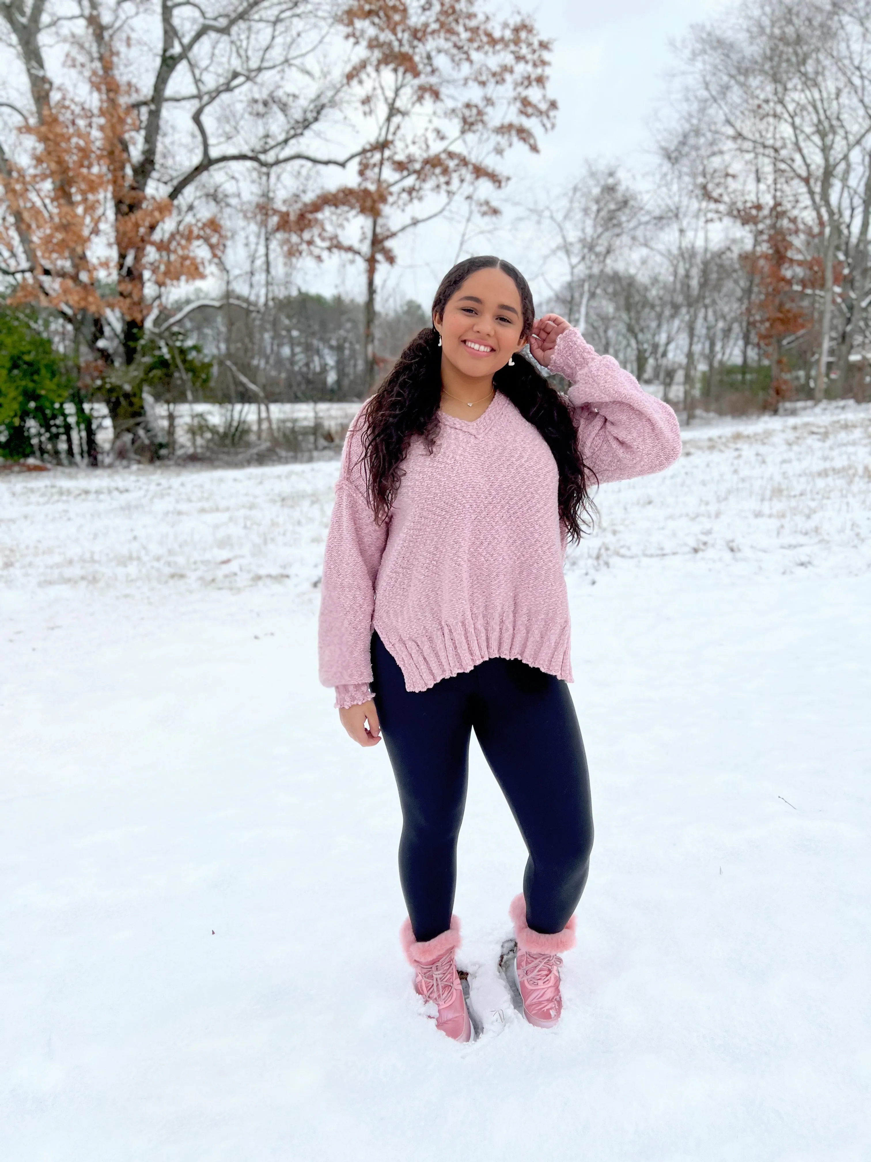 Blush Soft Knit Sweater