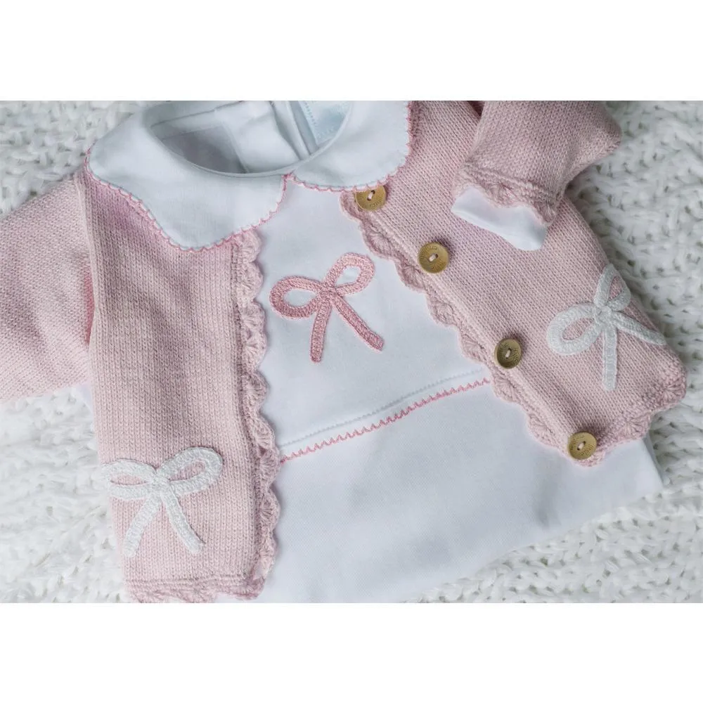 Bow Crochet Sweater