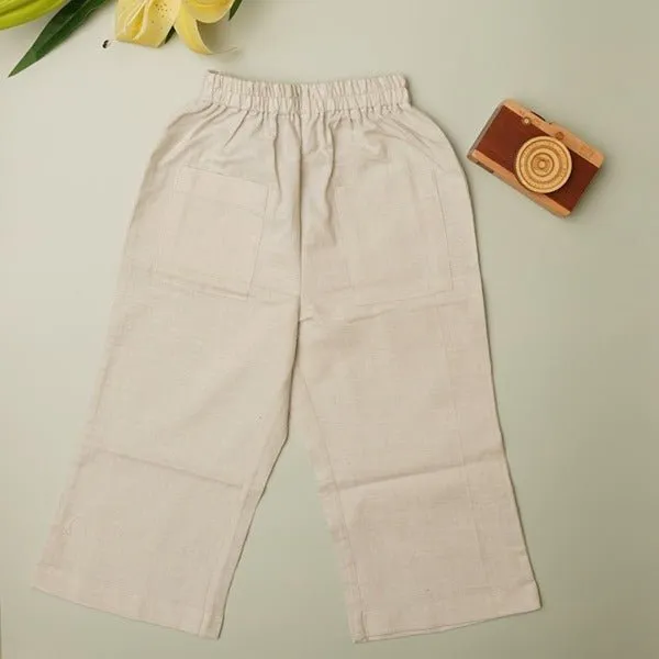 Breeze Belle Cotton Pants With a Flare- Girls