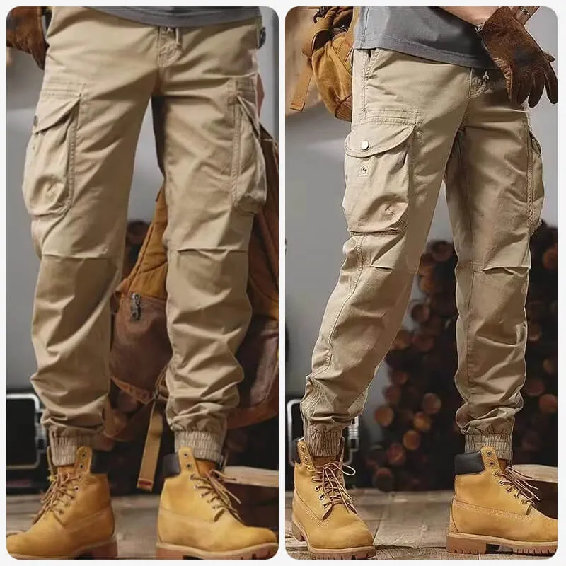 Buy 2  free shipping Outdoor all season functional casual cargo pants