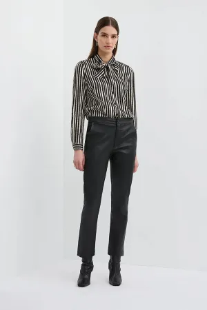 Caravan & Co Stripe Bow Blouse CT120S