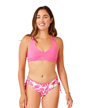 Carve Designs Mustique Reversible Bottom - Orchard/Fuchsia - FINAL SALE