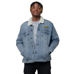 CHVF Unisex Denim Sherpa Jackets