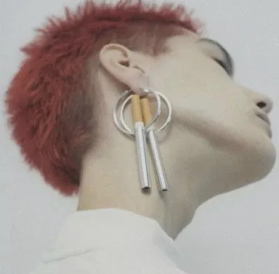 cigarette vase piercings silver
