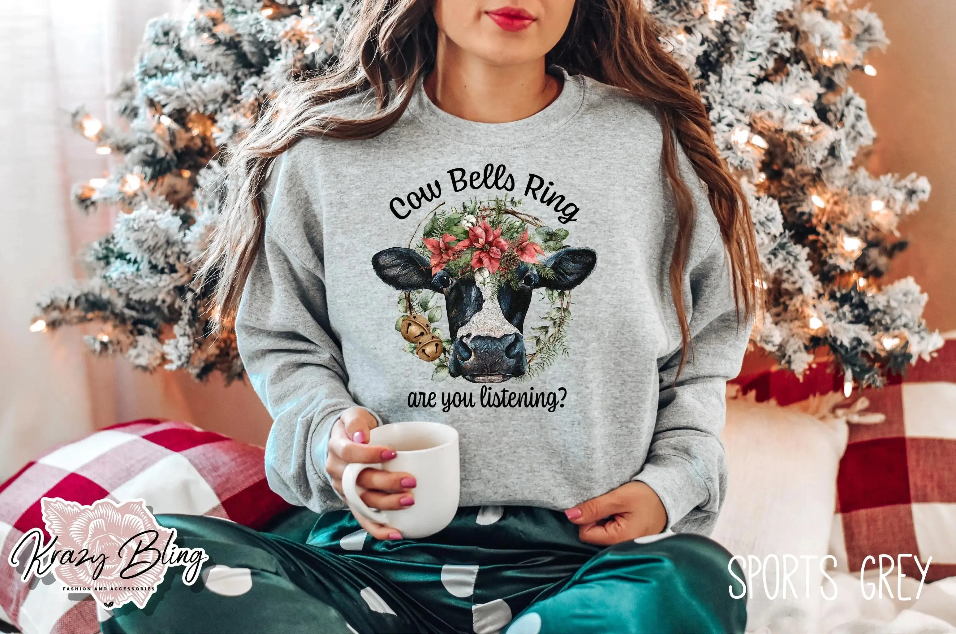 Cow Bells Ring Are You Listening Sweater