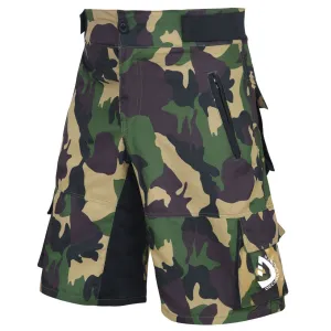 Deckra Mens Cycling MTB Short Coolmax Padded Liner Off Road Shorts Multi Pockets