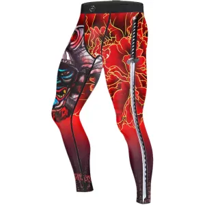 Devil Samurai Men's Compression Leggings