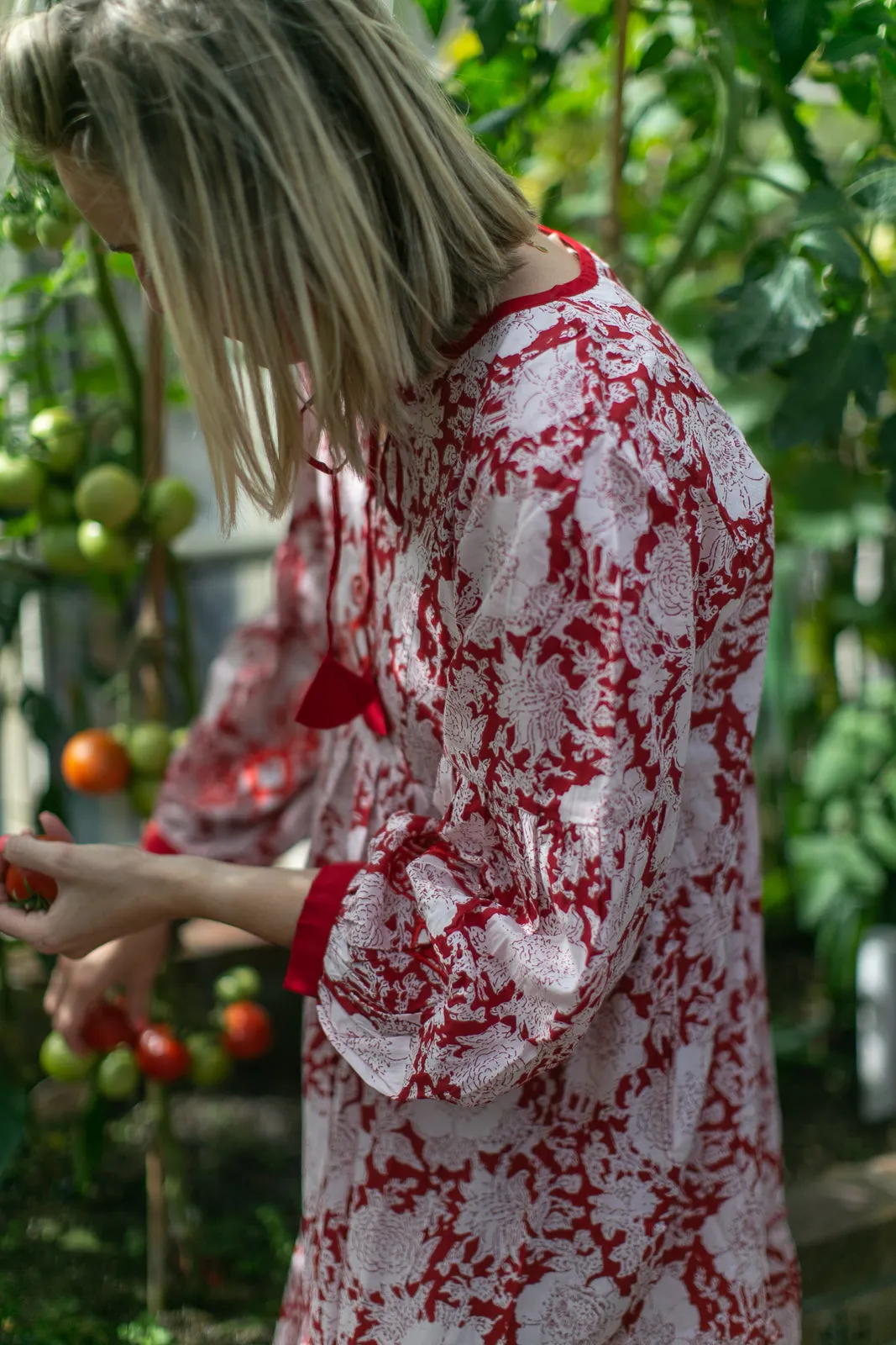 Elaine Maxi Dress Red