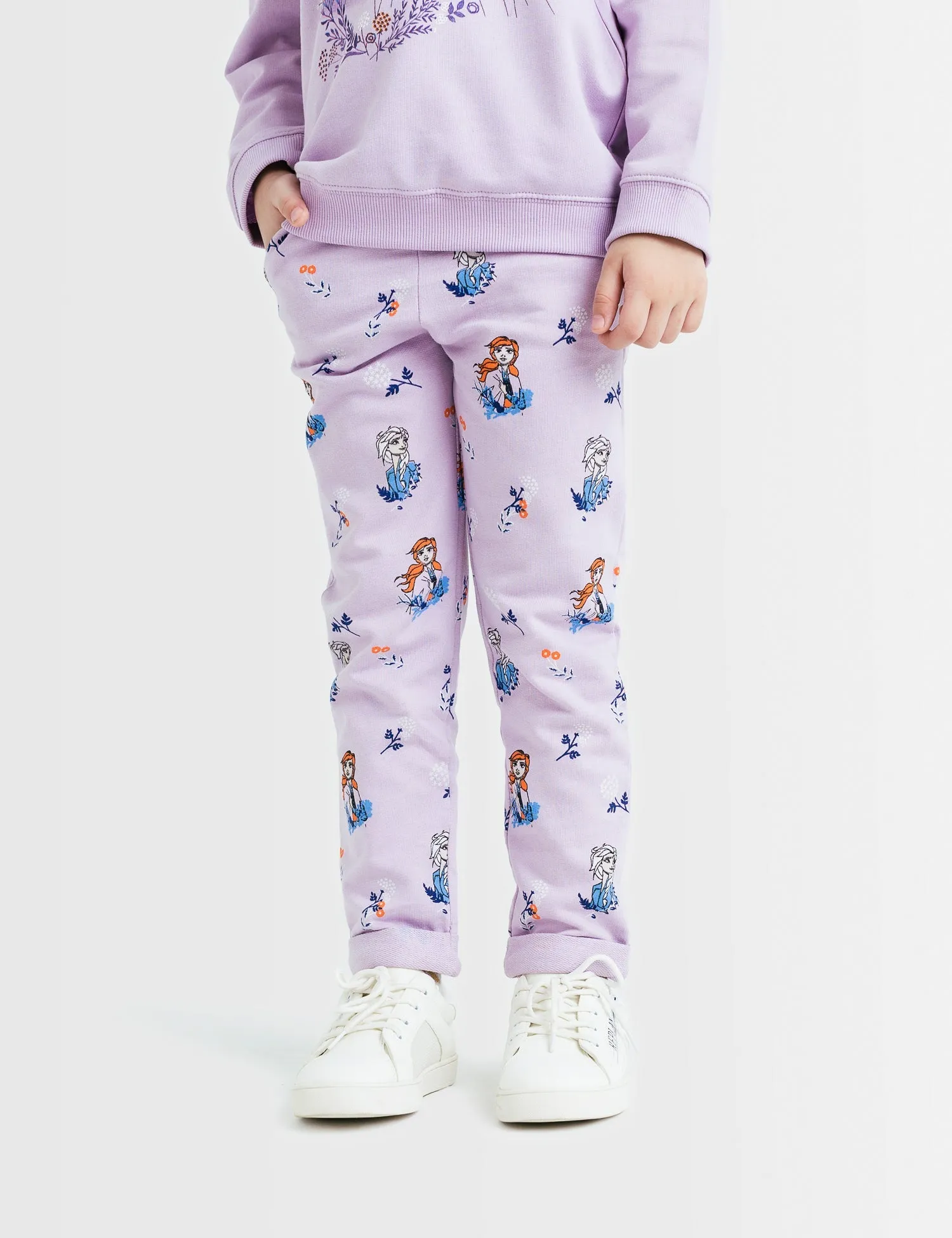 Elsa Rotary Print Jogger Pants