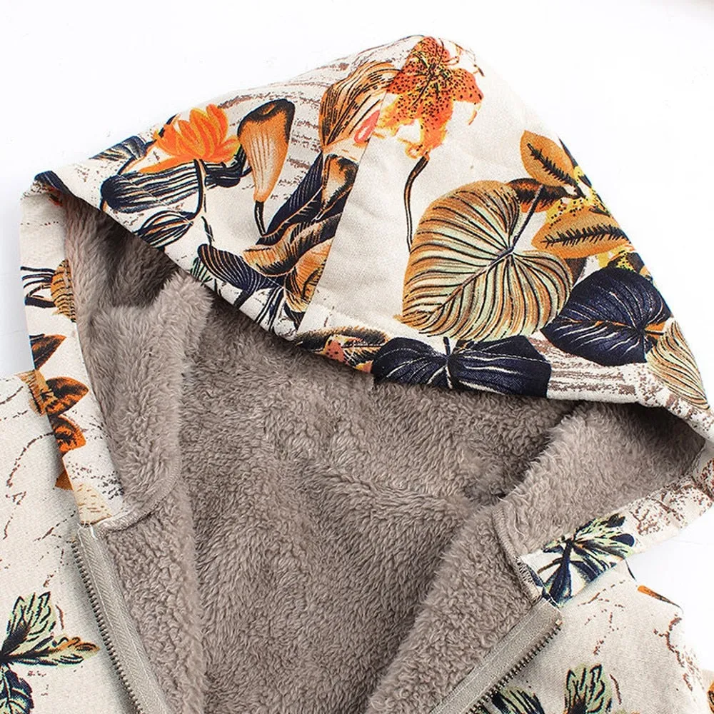 Estylo Retro Hooded Warm Jacket