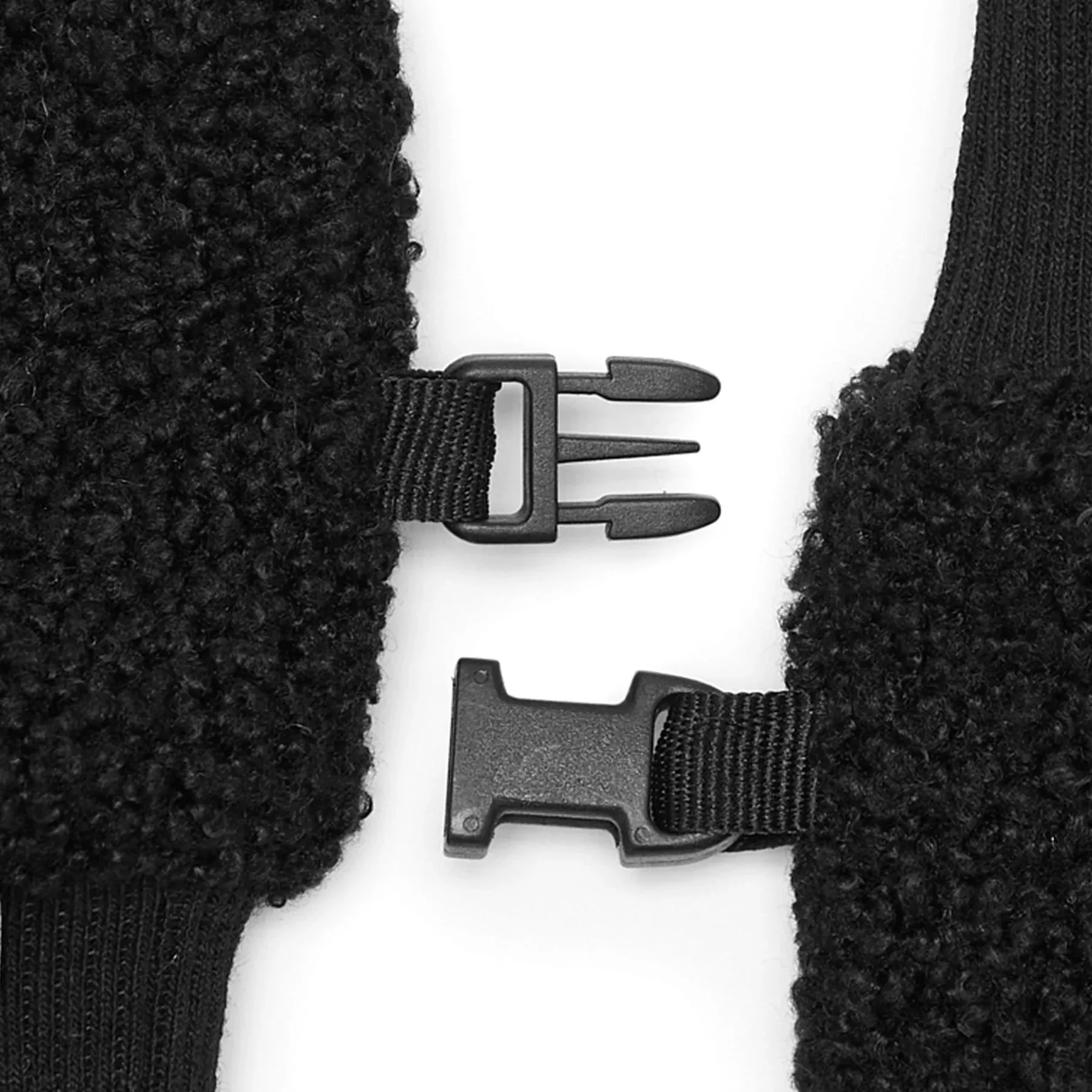 Fleece Mittens - Black