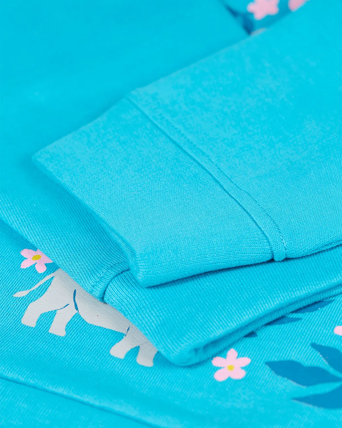 Frugi Switch Lissie Hoody - Tropical Sea / Grow Wild