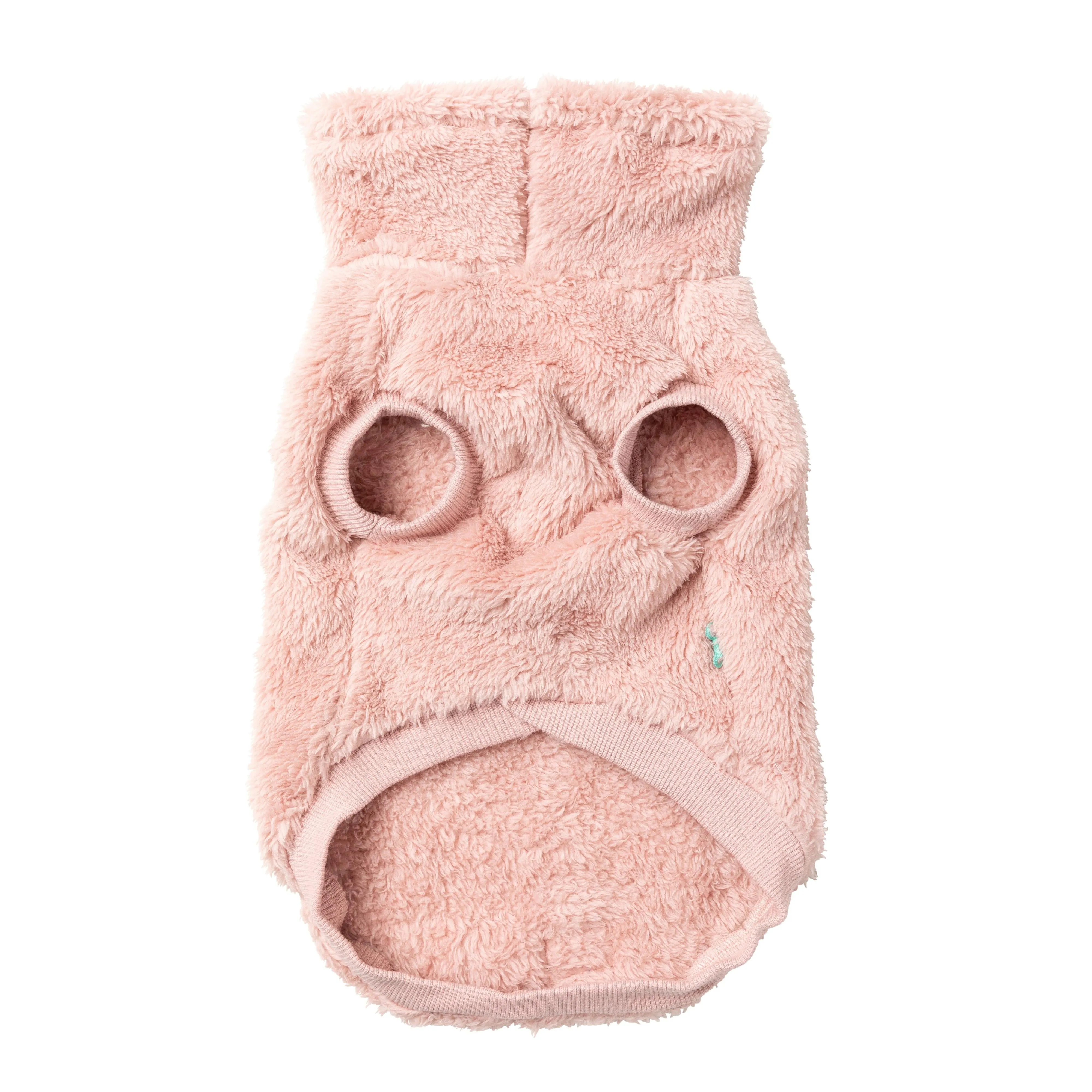 FuzzYard Dog Apparel Turtle Teddy 25 Sweater Blossom Pink Size 1
