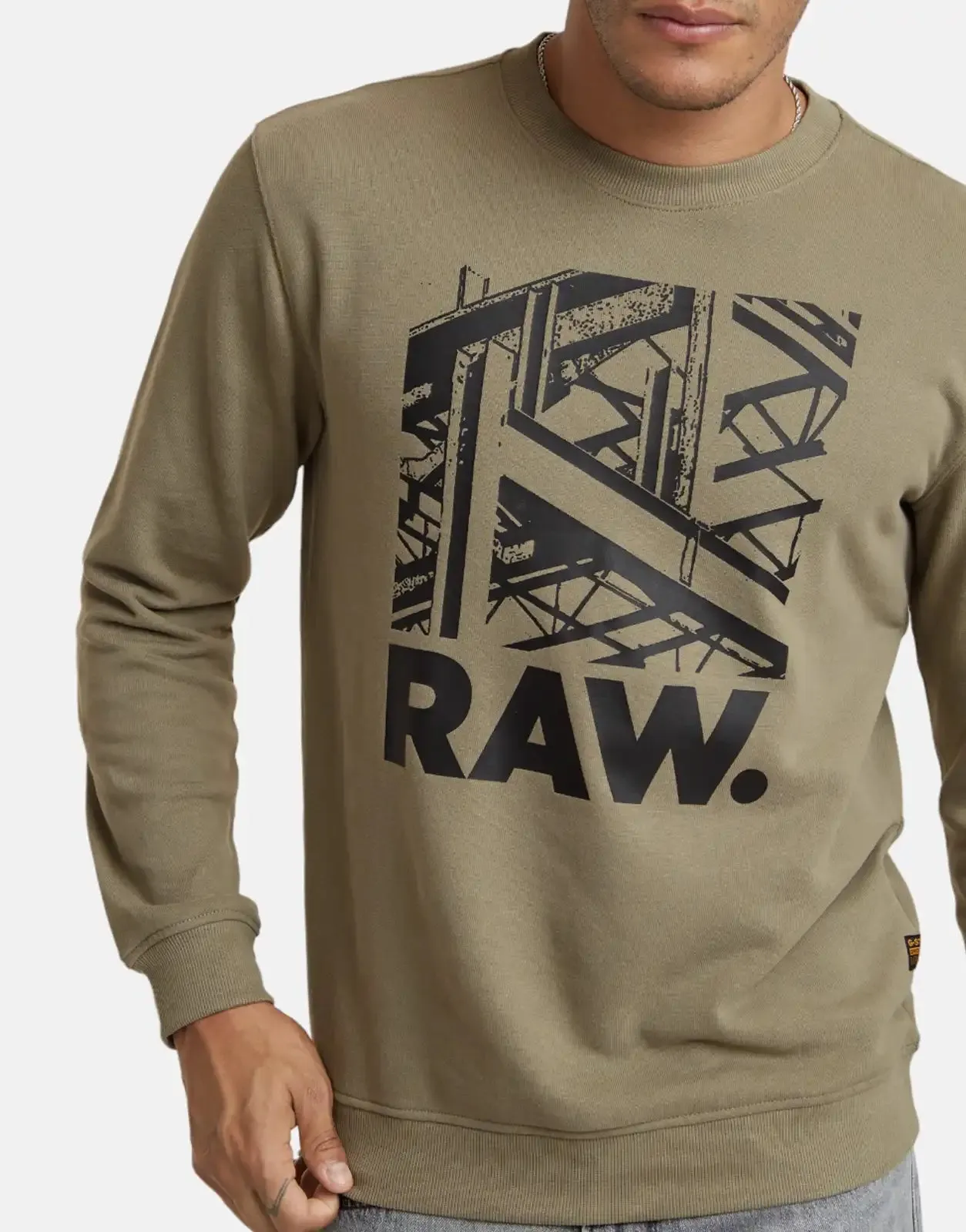 G-Star RAW Construction Sweatshirt Shamrock