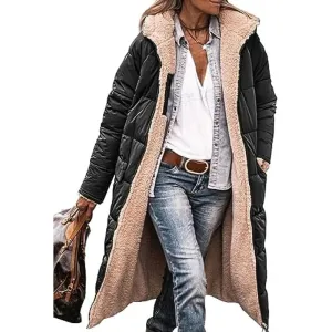 Hazel Warm Winter Coats Reversible