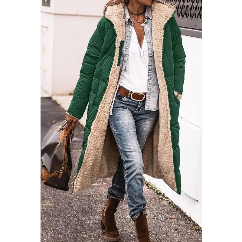Hazel Warm Winter Coats Reversible