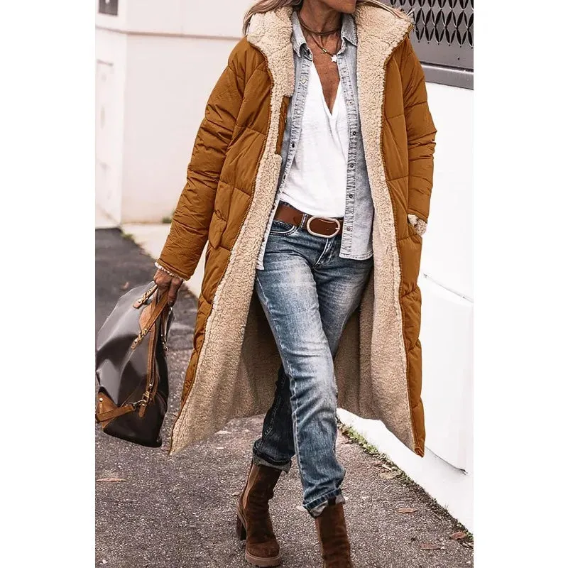 Hazel Warm Winter Coats Reversible