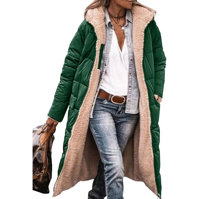 Hazel Warm Winter Coats Reversible