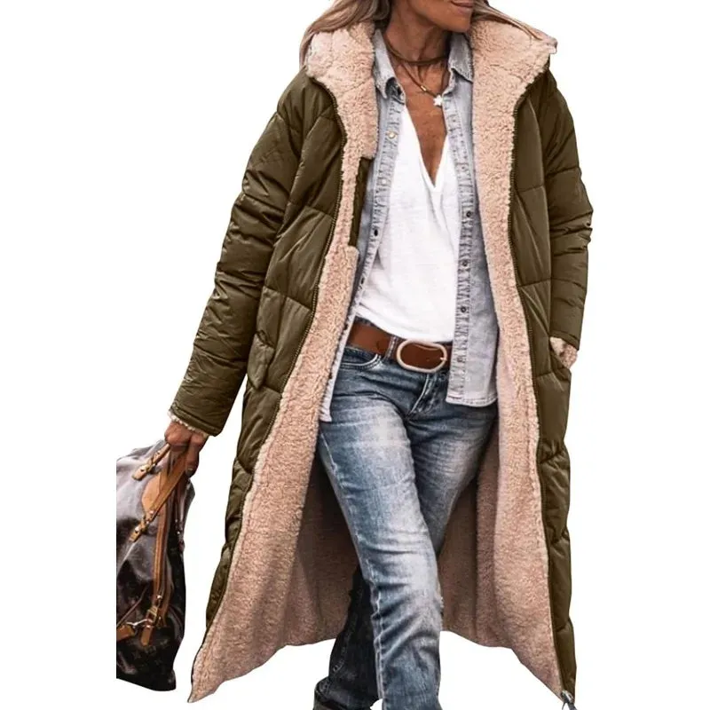 Hazel Warm Winter Coats Reversible