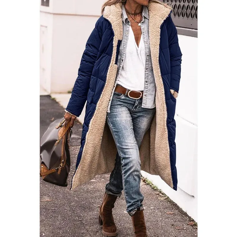 Hazel Warm Winter Coats Reversible