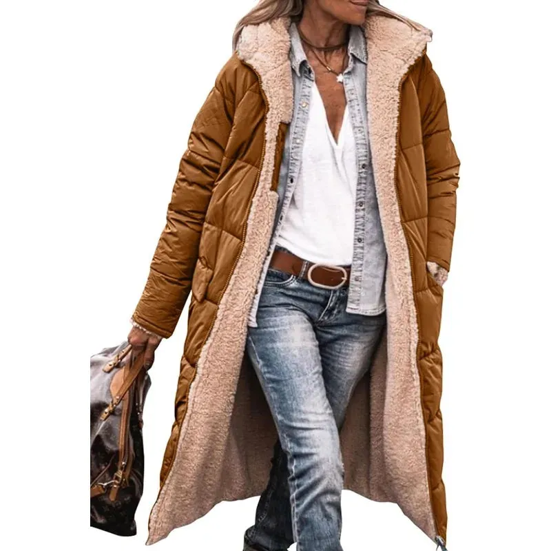 Hazel Warm Winter Coats Reversible