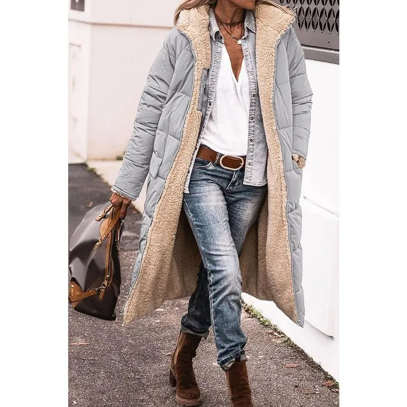 Hazel Warm Winter Coats Reversible