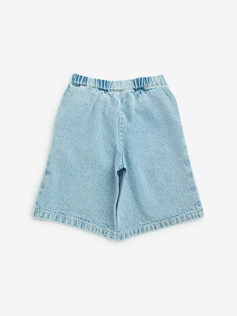 HOP Kids Blue Denim Shorts
