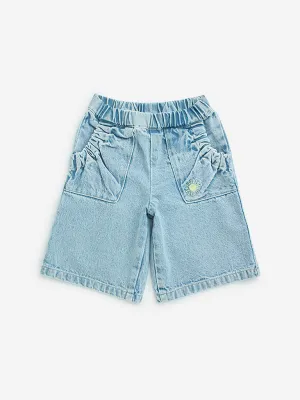 HOP Kids Blue Denim Shorts