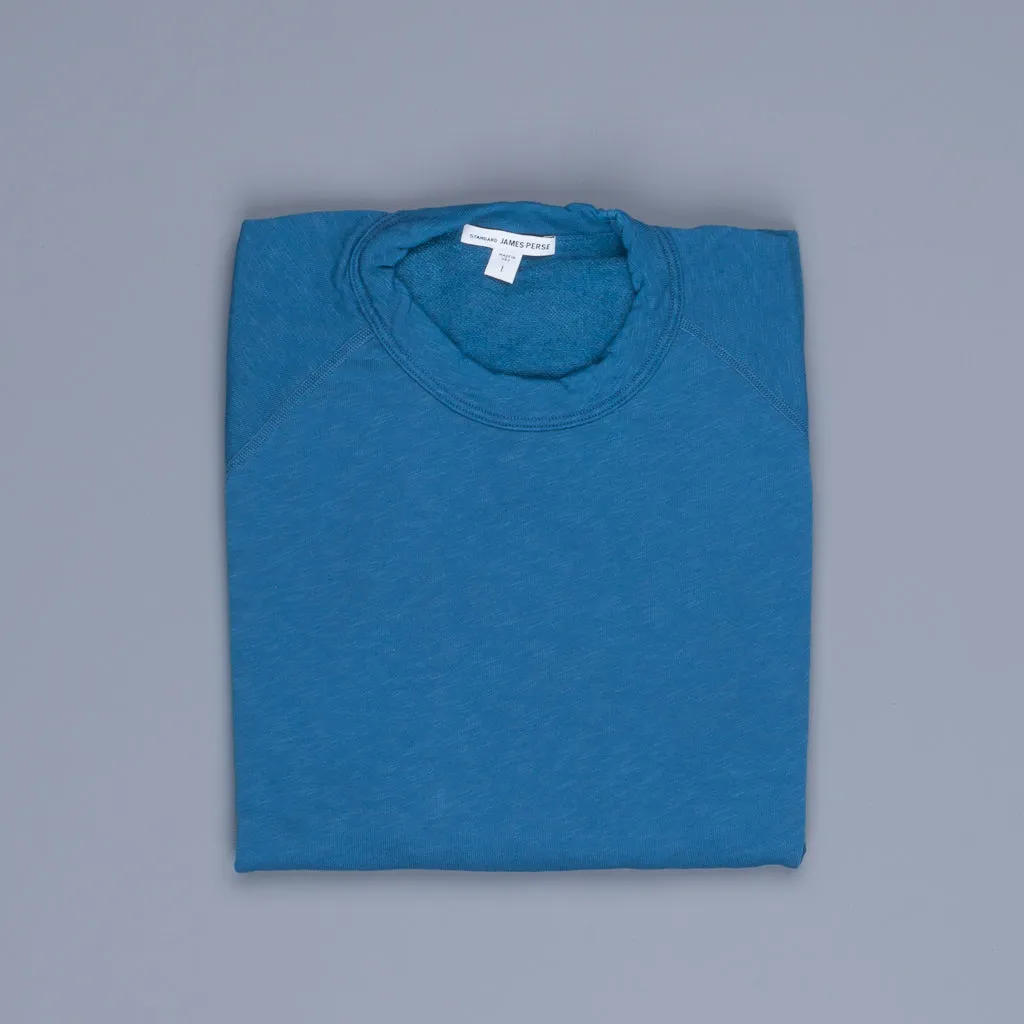 James Perse Vintage Fleece Raglan Sweat Sterling