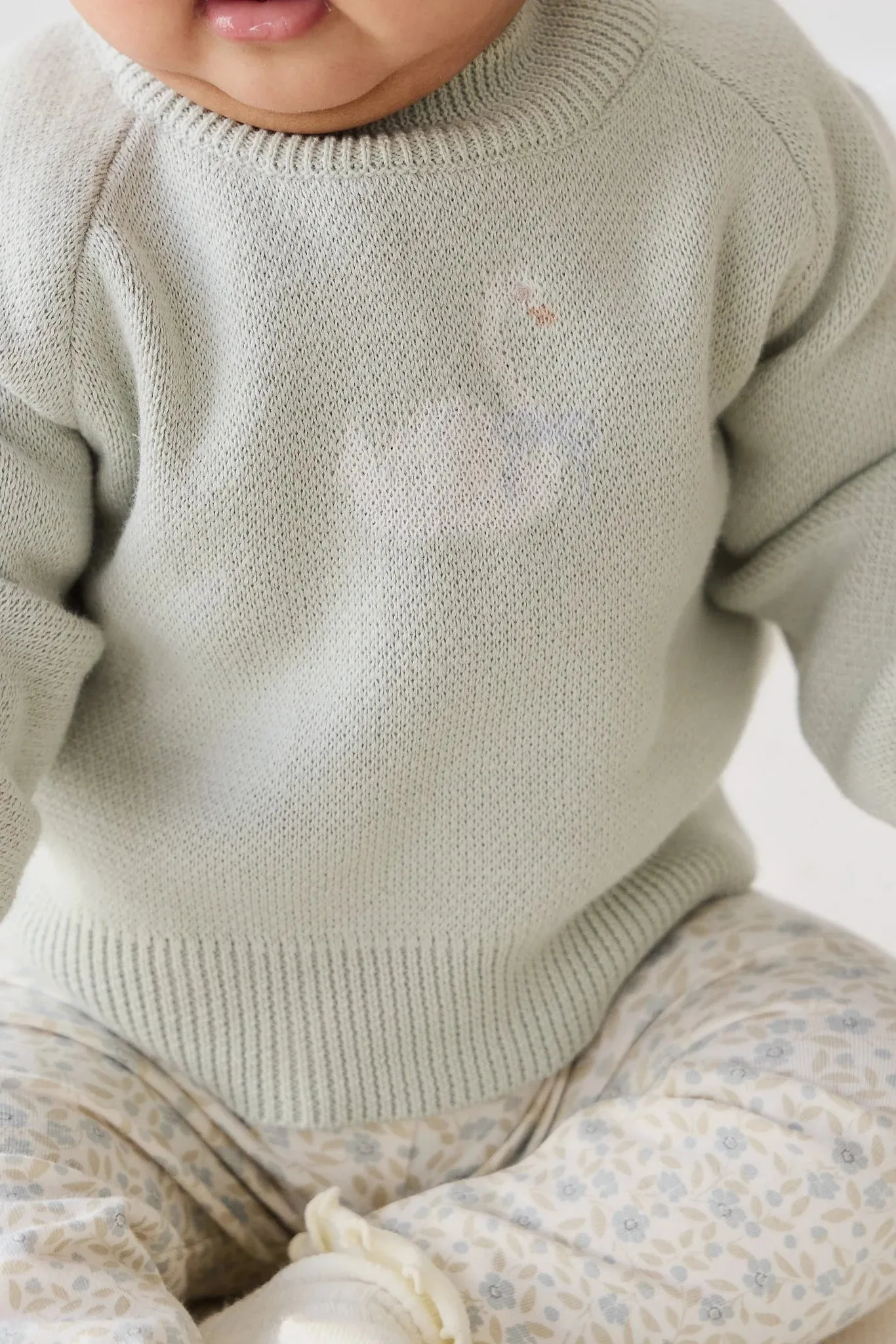 Jamie Kay Lucinda Jumper Ocean Spray Swan