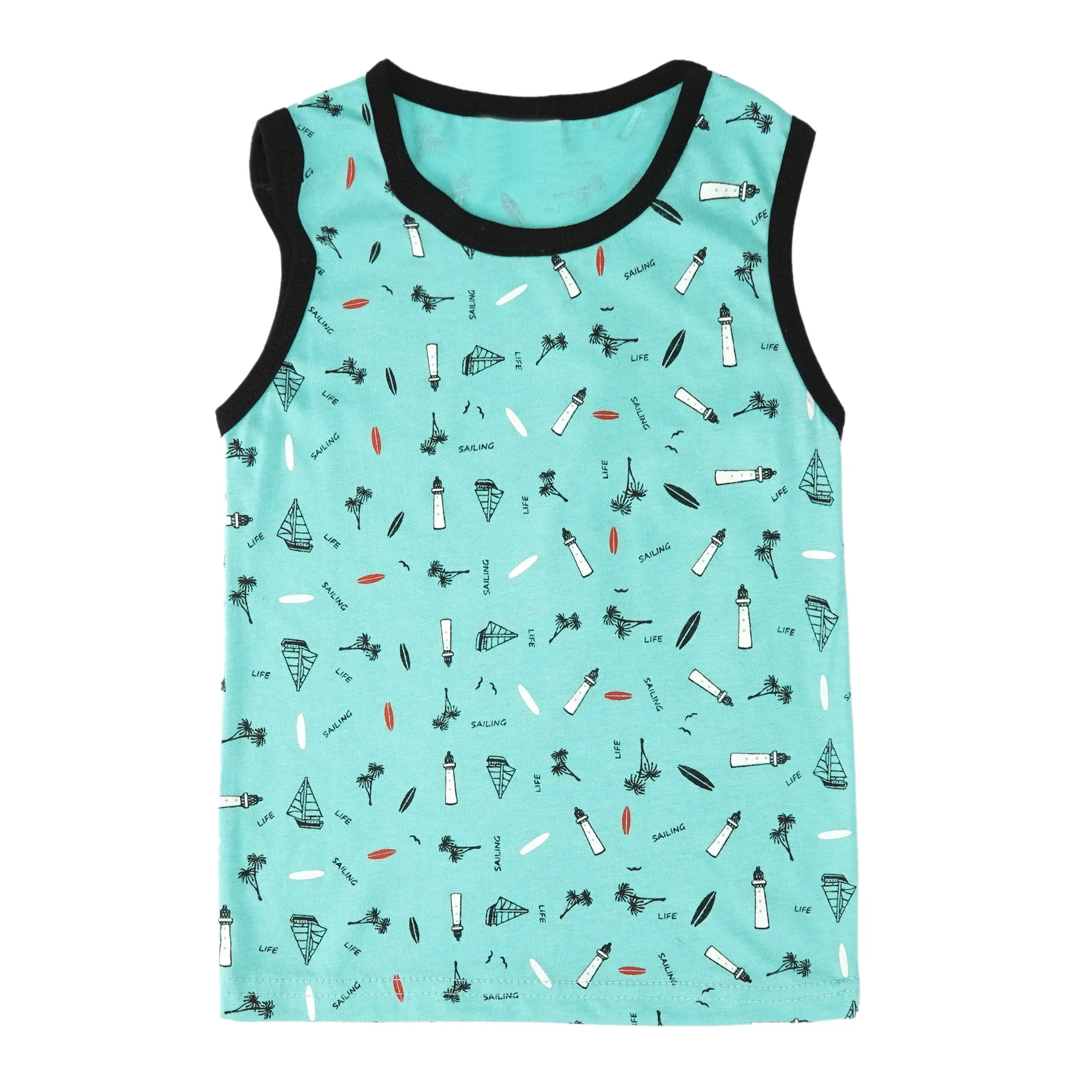 Kids Sandos Set Be Sailing Sea Green - Mini Charm