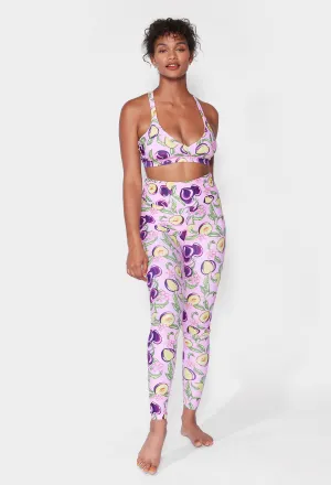 Lara - High Rise Swim Legging - Honey Plum | Honey Plum